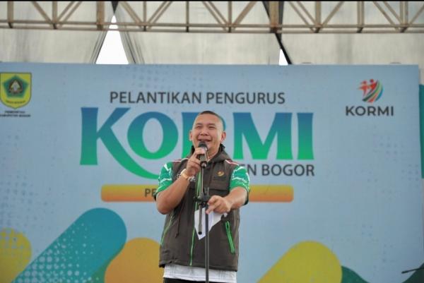 KORMI Kabupaten Bogor Bertekad Tingkatkan Partisipasi Berolahraga Kalangan Masyarakat