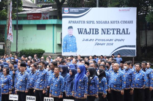 Pj Wali Kota Cimahi Ingatkan Netralitas ASN pada Pemilu 2024