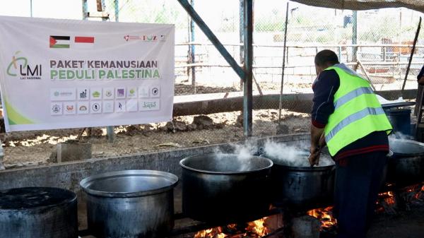 Alhamdulillah, Paket Makanan dan Sayuran dari LMI Tahap II Diterima Warga Palestina