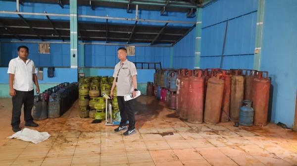Polda Sumut Gerebek Lokasi Pengoplosan Gas Elpiji Bersubsidi di Deliserdang, 8 Orang Diamankan