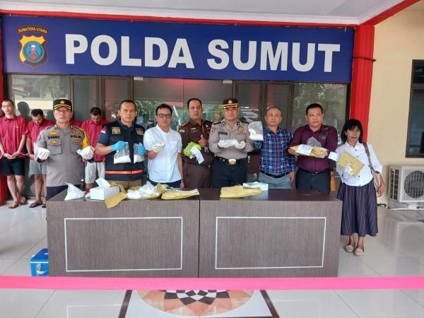 Polda Sumut Ungkap 1.558 Kasus Narkoba dalam Kurun Waktu 3 Bulan, 2.112 Tersangka Ditangkap