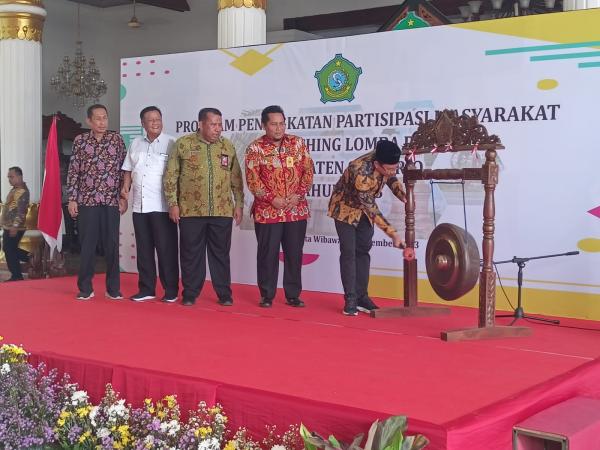 Gus Muhdlor Launching Perlombaan antar RT se-kabupaten Sidoarjo