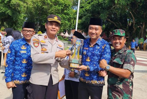 Kecamatan Nganjuk Sabet Gelar Pertama Lomba Sinergitas Kabupaten Nganjuk 2023