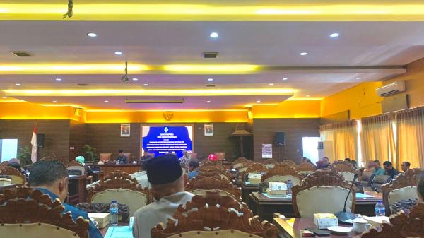 Rapat Paripurna DPRD Kabupaten Nganjuk, Pengesahan Rantus dan Perubahan Ketiga Agenda Kerja