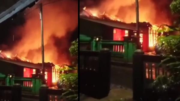 Satu Rumah Warga di Tasikmalaya Hangus Terbakar, Diduga dari Korsleting Listrik