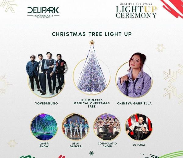 Light Up Ceremony Jadi Opening Christmas Season di Delipark Mall