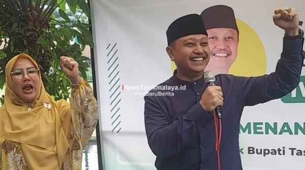 Tim Pemenangan Iwan Saputra untuk Pilkada Kabupaten Tasikmalaya 2024 Yakin Jagoan Mereka akan Menang