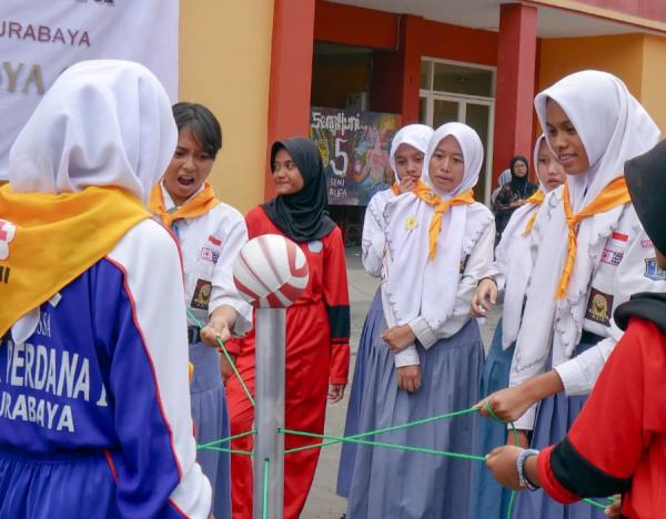 Menggetarkan Hati, LATGAP PMR SMK Ketintang Jadi Rujukan Sekolah di Jawa Timur