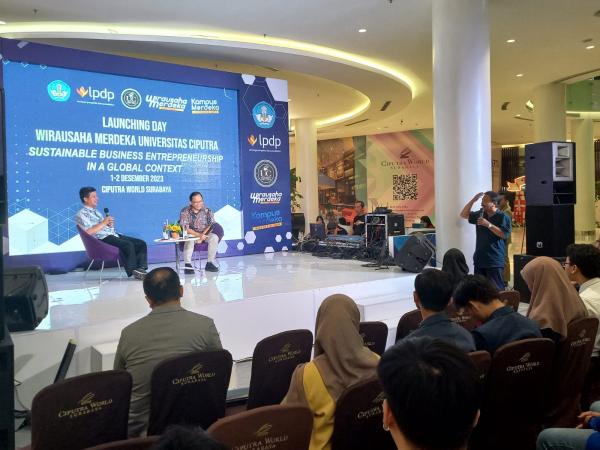 Universitas Ciputra Jadi Inspiratif dalam Business Launching Wirausaha Merdeka