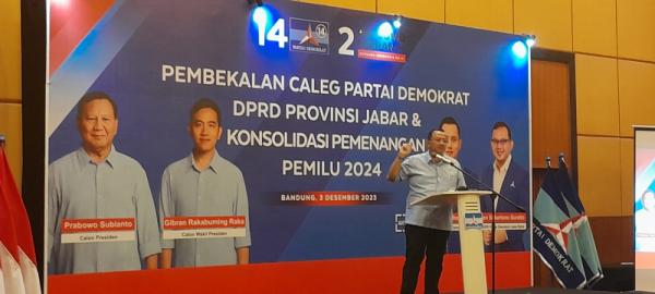 DPD Demokrat Jabar Gelar Pembekalan Caleg, Optimis Raih 15 Kursi di DPRD Provinsi