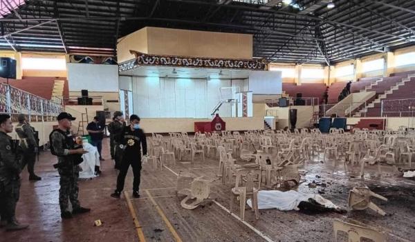 4 Orang Tewas Dalam Serangan Bom Misa Katolik di Filipina