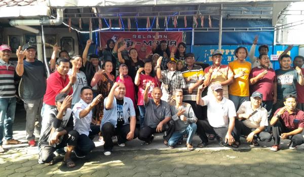 Deklarasi Dukung Ganjar-Mahfud, Relawan GP Mania Kobarkan Semangat Gerilya di Kota Solo