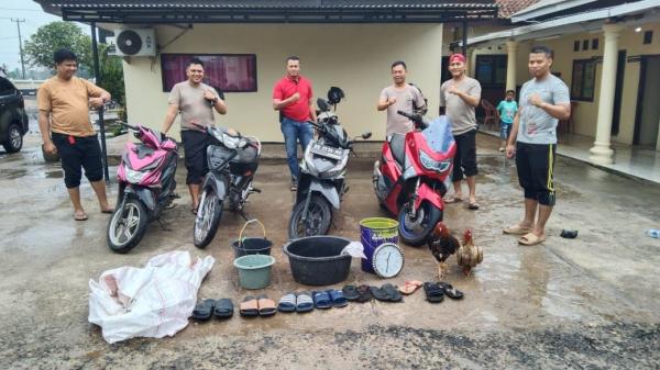 Berkat Laporan Masyarakat, Polisi Berhasil Gerebek Judi Sabung Ayam di Gedung Dalem