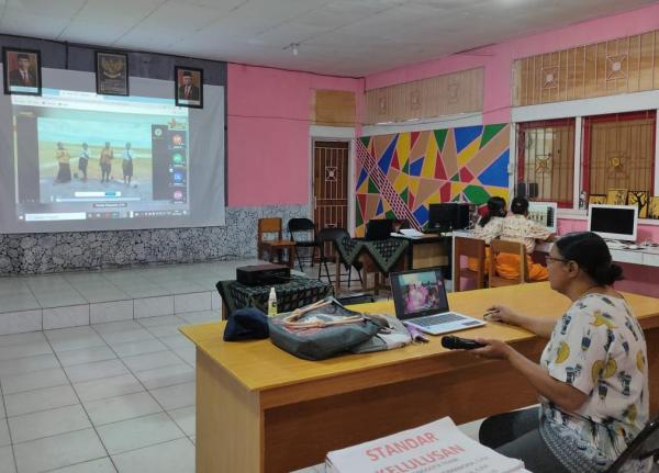 SMP Negeri Buti Perdana yang Menerapkan Transformasi Digital di Papua Selatan