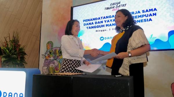 Disabilitas Berdaya, DANA Jalin Kerja Sama dengan Yayasan Perempuan Tangguh Mandiri Indonesia