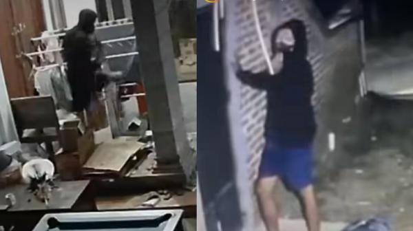 Parah! Pria Ini Nekat Curi BH Wanita di Tengah Malam, Aksinya Terekam CCTV