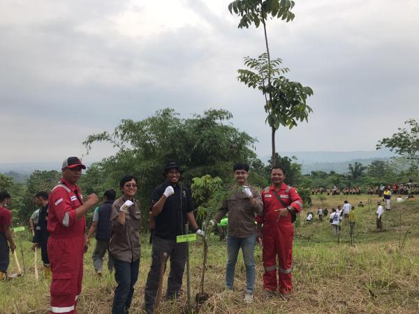 Lestarikan Lingkungan, Selama Tahun 2023 Pertamina EP Subang Field Tanam Tanam 3.800 Pohon