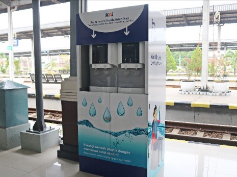 Water Station, Fasilitas Gratis di Stasiun Cirebon