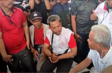 Di Balikpapan Capres Ganjar Pranowo Dengar Curhatan Driver Ojol Terkait BBM