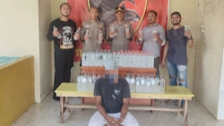 Polisi Gagalkan Peredaran 127 Botol Arak Bali, Ini Penjelasan Kapolres Bima Kota