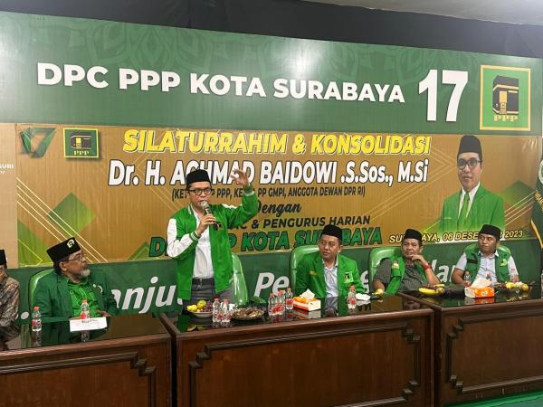 Tahun 2024, DPC PPP Kota Surabaya Targetkan Empat Kursi DPRD