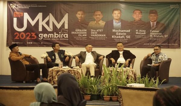 Dorong UMKM Naik Kelas, KNPI Kota Bandung Gelar Talkshow UMKM Gembira