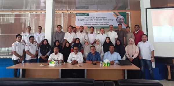 Pentingnya Informasi dan Komunikasi, Pemkab Aceh Selatan Gelar Pelatihan