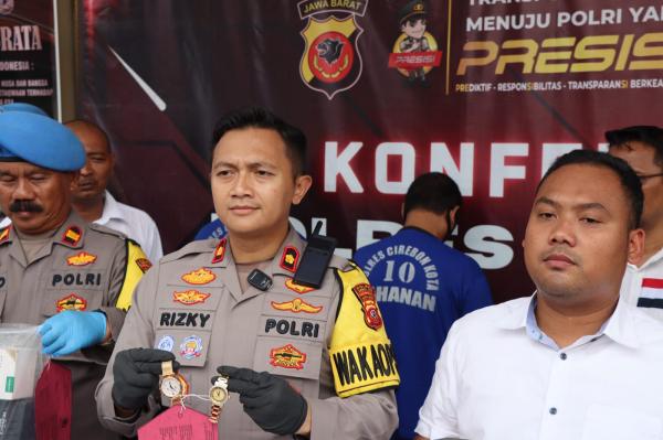 Pembobol Rumah Kosong di GSP Cirebon Dibekuk Polisi