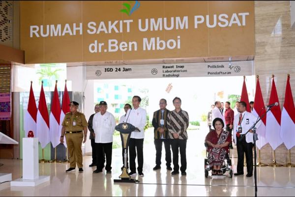 Terbesar Pertama di NTT Presiden Jokowi Resmikan RSUP dr. Ben Mboi di Kota  Kupang