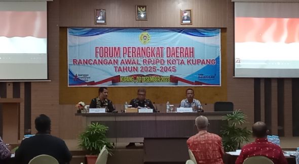 Bappeda Gelar Forum Perangkat Daerah Rancangan Awal RPJPD Kota Kupang 2025- 2045