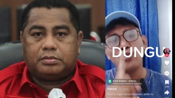 Ketua DPRD Maluku Benhur Watubun Polisikan Sahabat Murad Patrick Papilaya