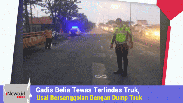 Gadis Belia Tewas Terlindas Truk, Usai Bersenggolan Dengan Dump Truk