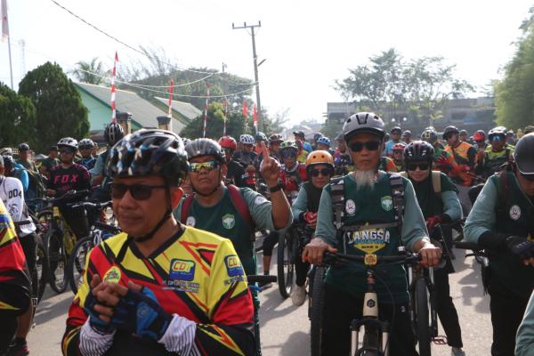 Danrem 011/Lilawangsa Lepas Star Goweser Langsa Adventure Bike 9 HUT Ke-67 Kodam IM