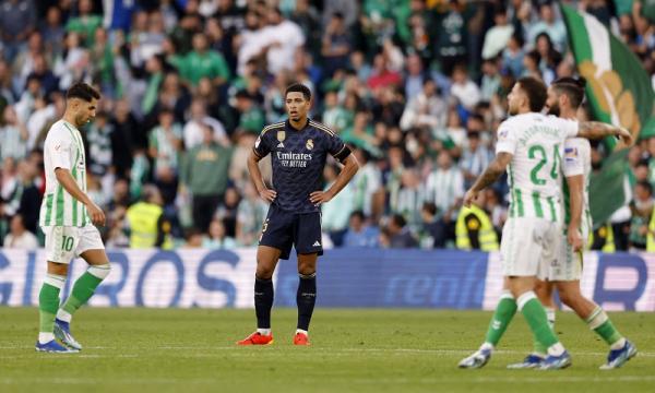 Real Madrid Hanya Bermain Imbang Lawan Real Betis, Singgasana Terancam