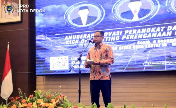 Ketua DPRD Depok Apresiasi Pemkot Gelar Anugerah Inovasi Perangkat Daerah