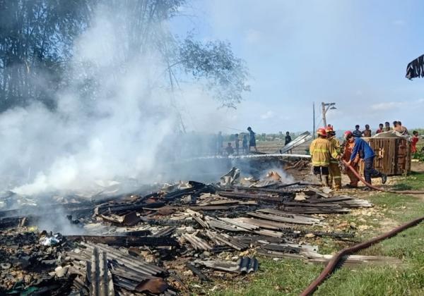 Kebakaran Rumah di Tawangharjo Grobogan, Uang Rp10 Juta Ikut Dilalap Api