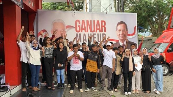 Milenial dan Gen-Z Temanggung Bersama RBPR Jawa Tengah Deklarasi Pemenangan Ganjar-Mahfud