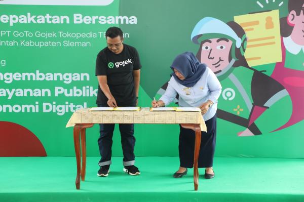 Dorong Kualitas UMKM, Pemkab Sleman Kerja Sama dengan PT GoTo Gojek Tokopedia