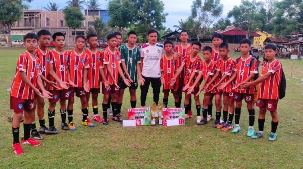 Kalahkan Tidola Darma, Mitra Manakarra Juara Piala Soeratin U13 Sulbar
