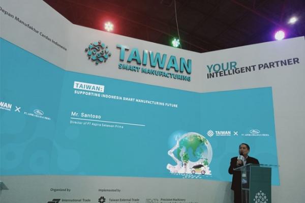 Paviliun Taiwan Hadirkan Manufaktur Cerdas, PT ASP Sediakan Mesin Canggih dan Presisi