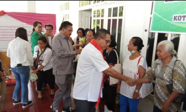 Launching Bansos Bantuan Pangan Non Tunai Daerah Kota Kupang 2023