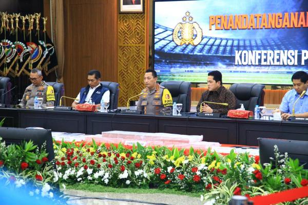 Polri dan PSSI Sikat Mafia Skor Guna Jadikan Sepak Bola Indonesia Lebih Baik