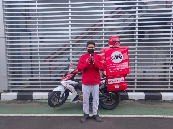 Motor Honda Kesayanganmu Bermasalah Saat di Jalan Raya, Honda Care Solusinya