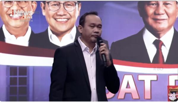 Awali Debat Perdana Capres-Cawapres 2024, Cak Lontong dan Akbar Kocak Abis
