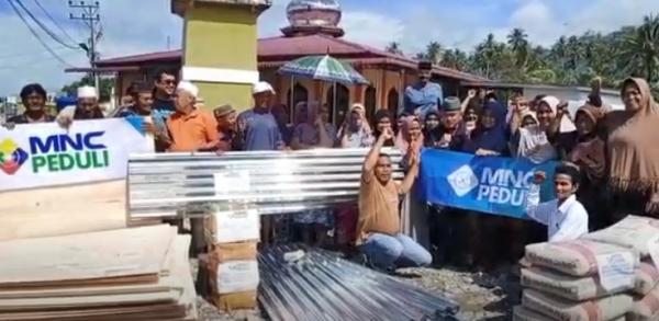 Warga Korban Banjir Bandang Di Aceh Tenggara Bahagia Usai Terima Bantuan dari MNC Peduli