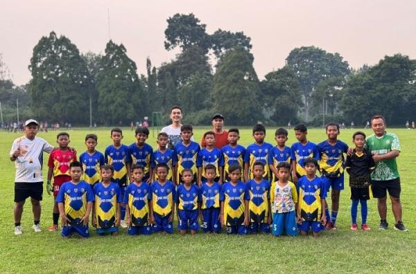 Perwakilan Kemenpora Sambangi Markas Latihan Khenzi United FC di Kabupaten Bogor