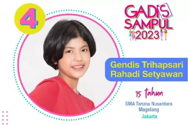 Mengenal Sosok Gendis Setyawan, Finalis Gadis Sampul Favorit 2023