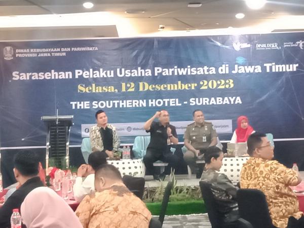 Sarasehan Pelaku Usaha Pariwisata Jatim, Tekankan Pentingnya Perizinan untuk Kembangkan Bisnis