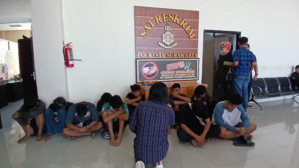 Tawuran Pemuda Pecah di Kadipiro Solo, 11 Pelaku Diamankan