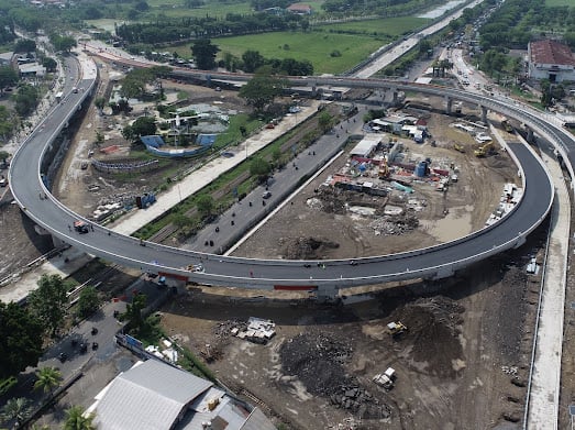 Flyover Aloha Djuanda Sidoarjo Diuji Coba Fungsional Mulai Hari Ini